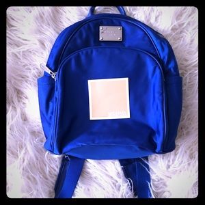 Michael Kors Blue Nylon BackPack